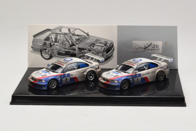 BMW M3 GTR Schnitzer Motorsport J. Müller / D. Müller / H-J. Stuck / P. Lamy Nürburgring 24 Hours Έκδοση Νικητή Σετ 2004 Mini