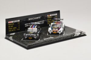 BMW M3 & M4 DTM Champions Set B. Spengler / M. Wittmann 2012 & 2014 Minichamps 1:43 412020723 Μέταλλο - εικόνα 2 από 5