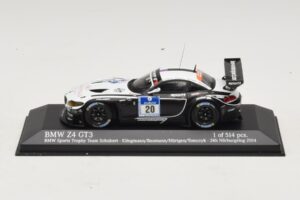 BMW Z4 GT3 BMW Sports Trophy #20 Klingmann / Baumann 24 Hours of Nurburgring 2014 Minichamps 1:43 437142030 Μέταλλο