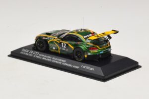 BMW Z4 GT3 Saudi Falcons #12 Al Faisal / Binladen 24 Hours of Dubai 2013 Minichamps 1:43 437132412 Μέταλλο - εικόνα 3 από 4