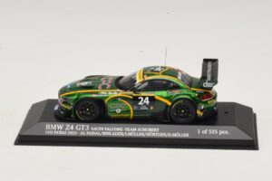 BMW Z4 GT3 Saudi Falcons #24 Al Faisal / Binladen 24 Hours of Dubai 2013 Minichamps 1:43 437132424 Μέταλλο