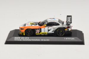 BMW Z4 GT3 TDS Racing #25 Hassid / Badey 24 Hours of Spa 2013 Minichamps 1:43 437132435 Μέταλλο