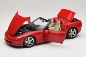 Chevrolet Corvette C6 Καμπριολέ Κόκκινο AUTOart 1:18 71221 Μέταλλο - εικόνα 2 από 8