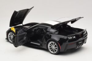 Chevrolet Corvette C7 Grand Sport Μαύρο με Λευκές Ρίγες AUTOart 1:18 71273 Σύνθετο - εικόνα 5 από 8