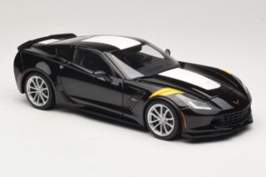 Chevrolet Corvette C7 Grand Sport Μαύρο με Λευκές Ρίγες AUTOart 1:18 71273 Σύνθετο - εικόνα 6 από 8