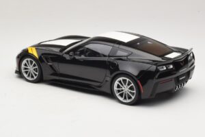Chevrolet Corvette C7 Grand Sport Μαύρο με Λευκές Ρίγες AUTOart 1:18 71273 Σύνθετο - εικόνα 7 από 8