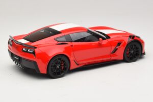 Chevrolet Corvette C7 Grand Sport Κόκκινο με Λευκές Ρίγες AUTOart 1:18 71274 Σύνθετο - εικόνα 3 από 8