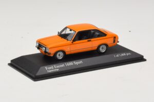 Ford Escort 1600 Sport Mk2 Πορτοκαλί Minichamps 1:43 400084471 Μέταλλο - εικόνα 2 από 4