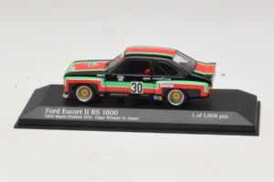 Ford Escort Mk2 RS1800 #30 H. Heyer Class Winner DRM Mainz-Finthen 1976 Minichamps 1:43 400768430 Μέταλλο