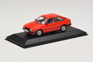 Ford Escort Mk3 3 Θυρών Κόκκινο Minichamps 1:43 400085000 Μέταλλο - εικόνα 2 από 4
