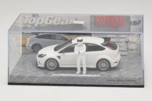 Ford Focus RS Mk2 Top Gear Λευκό Με Φιγούρα Minichamps 1:43 519438810 Μέταλλο - εικόνα 4 από 5