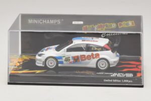 Ford Focus RS WRC #46 V. Rossi / C. Cassina RAC Rally 2007 Κατεστραμμένο Κουτί Minichamps 1:43 400078446-O1 Μέταλλο - εικόνα 4 από 5