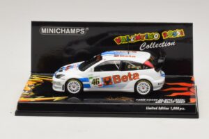 Ford Focus RS WRC #46 V. Rossi / C. Cassina RAC Rally 2007 Minichamps 1:43 400078446 Μέταλλο