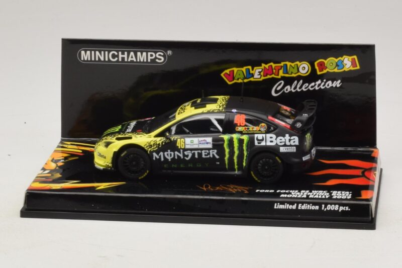 Ford Focus RS WRC #46 V. Rossi / C. Cassina Monza Rally Show 2009 Minichamps 1:43 Ford Focus RS WRC #46 V. Rossi / C. Cassina Monza Rally Show 2009 Minichamps 1:43 400098946 Μέταλλο