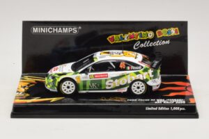 Ford Focus RS WRC #46 V. Rossi / C. Cassina RAC Rally 2008 Minichamps 1:43 400088146 Μέταλλο