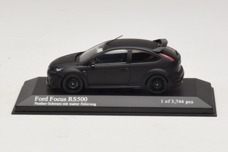 Ford Focus RS500 Mk2 Matte Black Minichamps 1:43 Ford Focus RS500 Mk2 Matte Black Minichamps 1:43 400088104 Μέταλλο