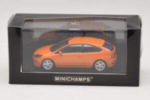 Ford Focus ST Mk2 Electric Orange Ανταλλακτικό Κουτί Minichamps 1:43 400087302-R1 Μέταλλο - εικόνα 4 από 4
