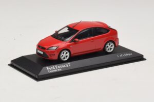 Ford Focus ST Mk2 Κόκκινο Minichamps 1:43 400087301 Μέταλλο - εικόνα 2 από 4