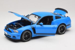Ford Mustang Boss 302 S197 Μπλε Shelby Collectibles 1:18 25414S Μέταλλο - εικόνα 2 από 8