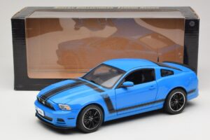 Ford Mustang Boss 302 S197 Μπλε Shelby Collectibles 1:18 25414S Μέταλλο - εικόνα 8 από 8