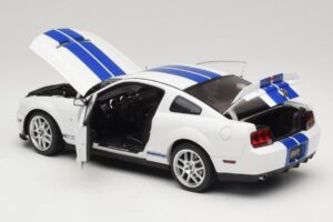 Ford Shelby Cobra GT500 Concept Λευκό με Μπλε Ρίγα AUTOart 1:18 73052 Μέταλλο - εικόνα 5 από 8