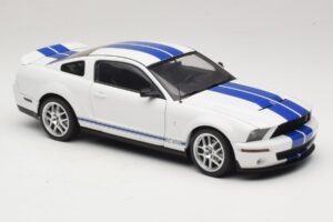 Ford Shelby Cobra GT500 Concept Λευκό με Μπλε Ρίγα AUTOart 1:18 73052 Μέταλλο - εικόνα 6 από 8