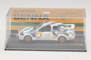 Ford Sierra RS Cosworth #1 A. Senna Rally Test 1986 Minichamps 1:43 540864399 Μέταλλο - εικόνα 4 από 4