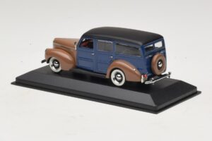 Ford V8 De Luxe Woody Station Wagon Καφέ Μπλε Minichamps 1:43 400082112 Μέταλλο - εικόνα 3 από 4