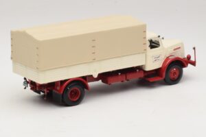 Henschel HS 140 Φορτηγό με Καρότσα Λευκό Κόκκινο Minichamps 1:43 439171020 Μέταλλο - εικόνα 2 από 6