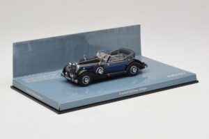 Horch 853 A Sport Cabriolet Μαύρο Μπλε Minichamps 1:43 436012036 Μέταλλο - εικόνα 2 από 5
