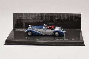 Horch 855 Special Roadster Ασημί Μπλε Minichamps 1:43 436014202 Μέταλλο