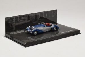 Horch 855 Special Roadster Ασημί Μπλε Minichamps 1:43 436014202 Μέταλλο - εικόνα 2 από 5