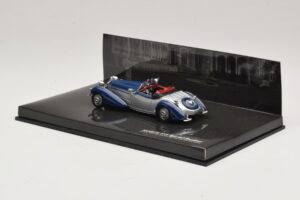 Horch 855 Special Roadster Ασημί Μπλε Χωρίς Εξωτερικό Κουτί Minichamps 1:43 436014202-O1 Μέταλλο - εικόνα 3 από 4