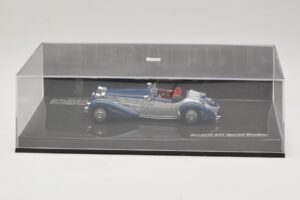 Horch 855 Special Roadster Ασημί Μπλε Χωρίς Εξωτερικό Κουτί Minichamps 1:43 436014202-O1 Μέταλλο - εικόνα 4 από 4