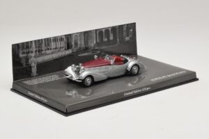 Horch 855 Spezial Ρόντστερ Ασημί Κόκκινο Minichamps 1:43 436014206 Μέταλλο - εικόνα 2 από 5