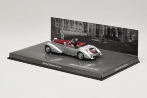 Horch 855 Spezial Ρόντστερ Ασημί Κόκκινο Minichamps 1:43 436014206 Μέταλλο - εικόνα 3 από 5