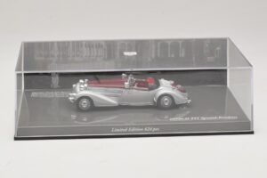 Horch 855 Spezial Ρόντστερ Ασημί Κόκκινο Minichamps 1:43 436014206 Μέταλλο - εικόνα 5 από 5