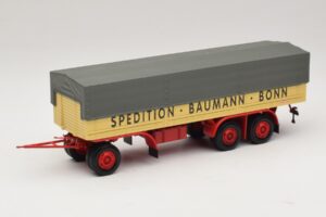 Kassbohrer Ρυμουλκούμενο με Καρότσα Baumann Bonn Minichamps 1:43 439161097 Μέταλλο