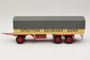 Kassbohrer Ρυμουλκούμενο με Καρότσα Baumann Bonn Minichamps 1:43 439161097 Μέταλλο - εικόνα 3 από 6