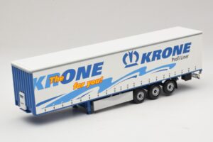 Krone Profiliner Αρθρωτό Ρυμουλκούμενο Με Κουρτίνες Minichamps 1:43 439911120 Μέταλλο