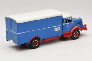 Krupp Titan Φορτηγό Κλειστού Τύπου Μπλε Κόκκινο Minichamps 1:43 439069040 Μέταλλο - εικόνα 2 από 6