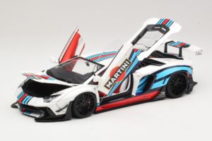 Lamborghini Aventador LB Works Martini Livery AUTOart 1:18 79185 Σύνθετο - εικόνα 2 από 8