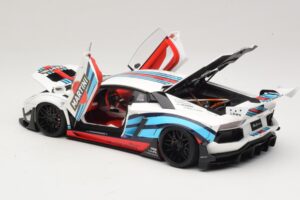 Lamborghini Aventador LB Works Martini Livery AUTOart 1:18 79185 Σύνθετο - εικόνα 5 από 8