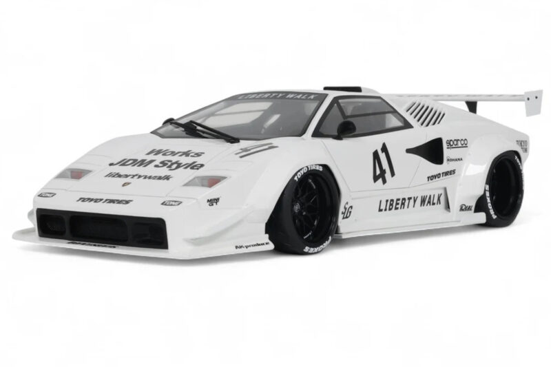 Lamborghini Countach LB-Works Λευκό GT Spirit 1:18 Lamborghini Countach LB-Works Λευκό GT Spirit 1:18 Z356-WH Ρητίνη