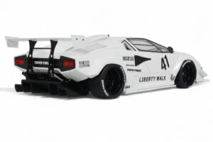 Lamborghini Countach LB-Works Λευκό GT Spirit 1:18 Z356-WH Ρητίνη - εικόνα 2 από 5
