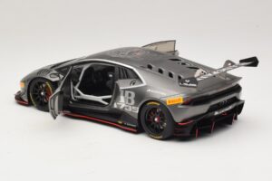 Lamborghini Huracan LP620-2 Super Trofeo #63 Σκούρο Γκρι 2016 AUTOart 1:18 81559 Σύνθετο - εικόνα 5 από 8