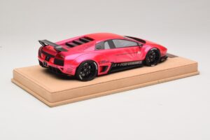 Lamborghini Murcielago Liberty Walk Γυαλιστερό Ροζ AB Models 1:18 REMC044 Ρητίνη - εικόνα 2 από 7