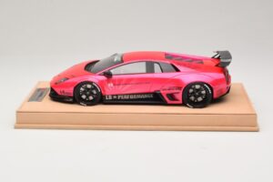 Lamborghini Murcielago Liberty Walk Γυαλιστερό Ροζ AB Models 1:18 REMC044 Ρητίνη - εικόνα 3 από 7