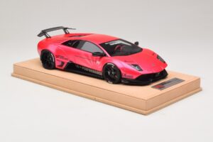 Lamborghini Murcielago Liberty Walk Γυαλιστερό Ροζ AB Models 1:18 REMC044 Ρητίνη - εικόνα 4 από 7