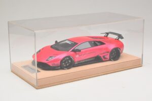 Lamborghini Murcielago Liberty Walk Γυαλιστερό Ροζ AB Models 1:18 REMC044 Ρητίνη - εικόνα 6 από 7